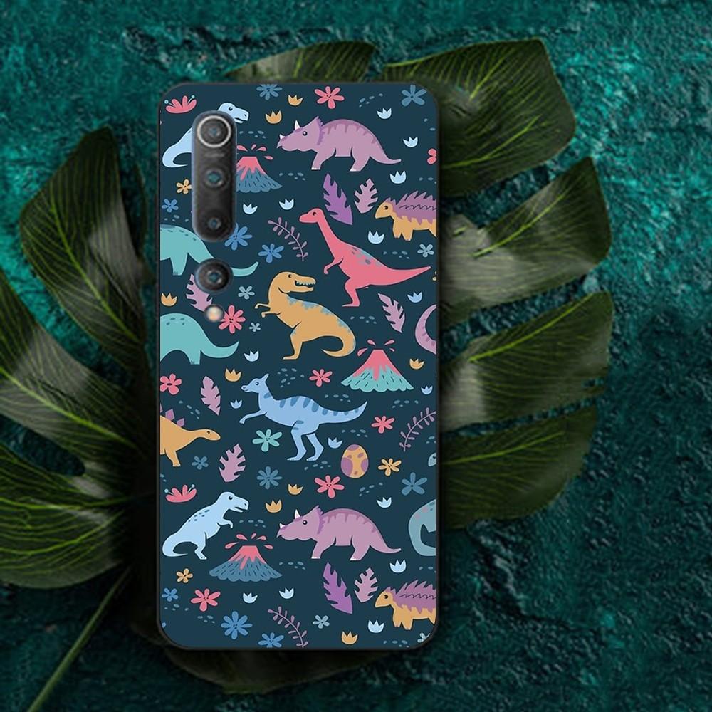 Cartoon Dinosaur Phone Case For Redmi Note 4 X 5 A 6 7 8 T 9 9S 10 11 11S 11Epro Poco M3 Pro