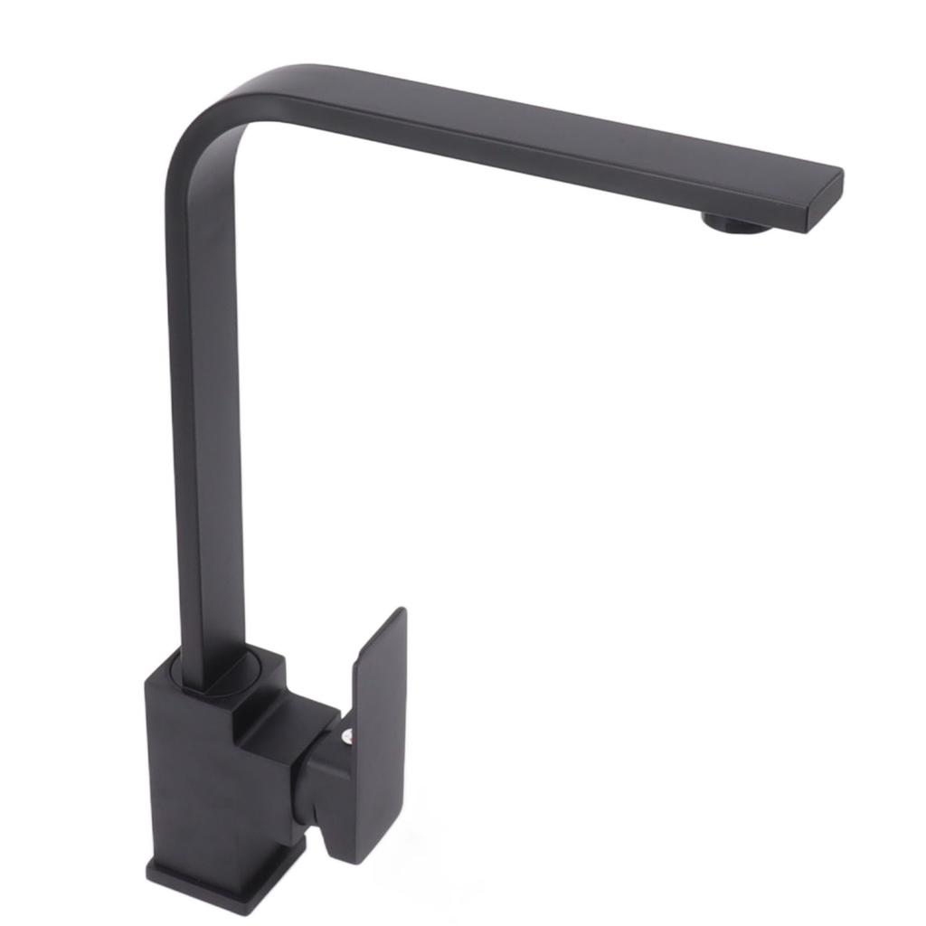 Single Handle Kitchen Faucet Single Level Kitchen Sink Faucets Hot Cold Rotatable Kitchen Faucet