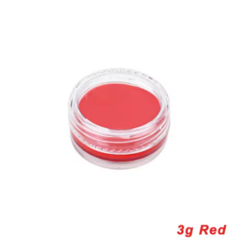 Halloween & Christmas Makeup Set: Face & Body Paints in White, Black, Red for Cosplay & Party