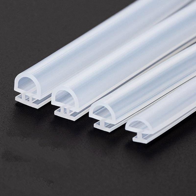 10M Aluminum Alloy Doors Windows Broken Bridge Sealing Strip, Rubber Leather Strip