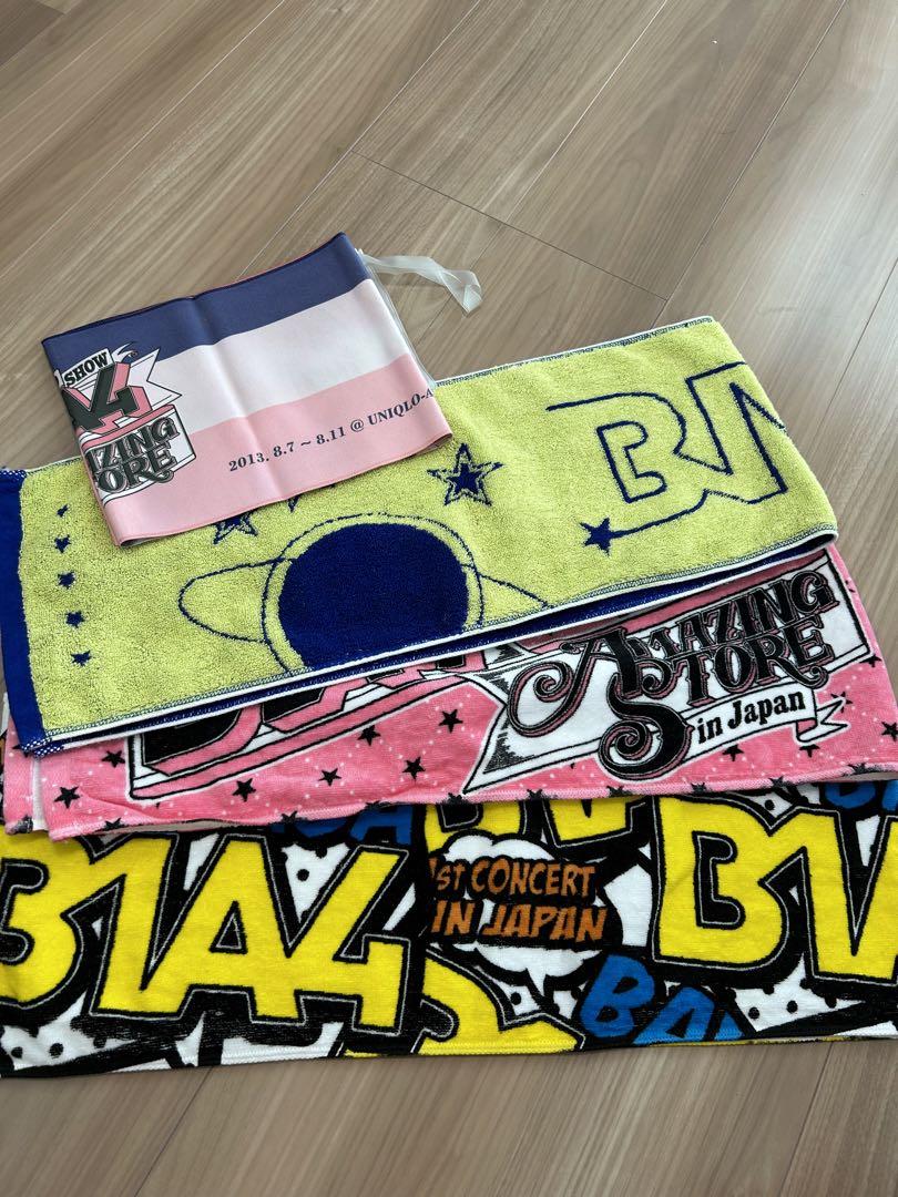 

[USED] B1A4 slogan towel official concert goods