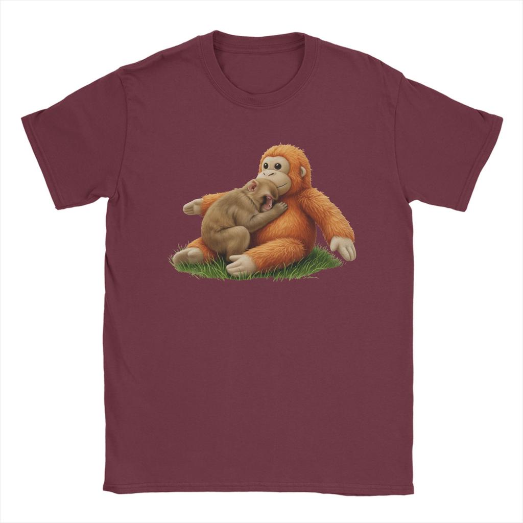 Cool Punch Monkey Tshirts For Unisex Crewneck Pure Cotton T Shirts Short Sleeve Tees Gift Idea Clothing