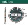1pc 90/110/125mm V Shape Thickened Saw Blades Tool For Concrete Stone Cutting Disc Angle Grinder Accessories