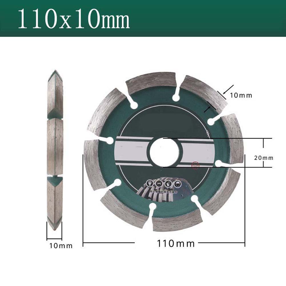 1pc 90/110/125mm V Shape Thickened Saw Blades Tool For Concrete Stone Cutting Disc Angle Grinder Accessories
