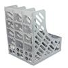 Office Supplies File Holder A4 Desktop Storage File Column Stationery Plastic Thick File Frame File Organizer