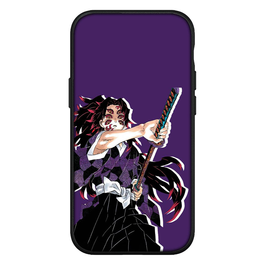 Cover for iPhone 17 16 15 Xiaomi Poco Redmi Note 14 13 12 11 Pro 16e Samsung Galaxy S25 S24 S23 OPPO Huawei Cartoon Demon Slayer Kokushibo Phone Case