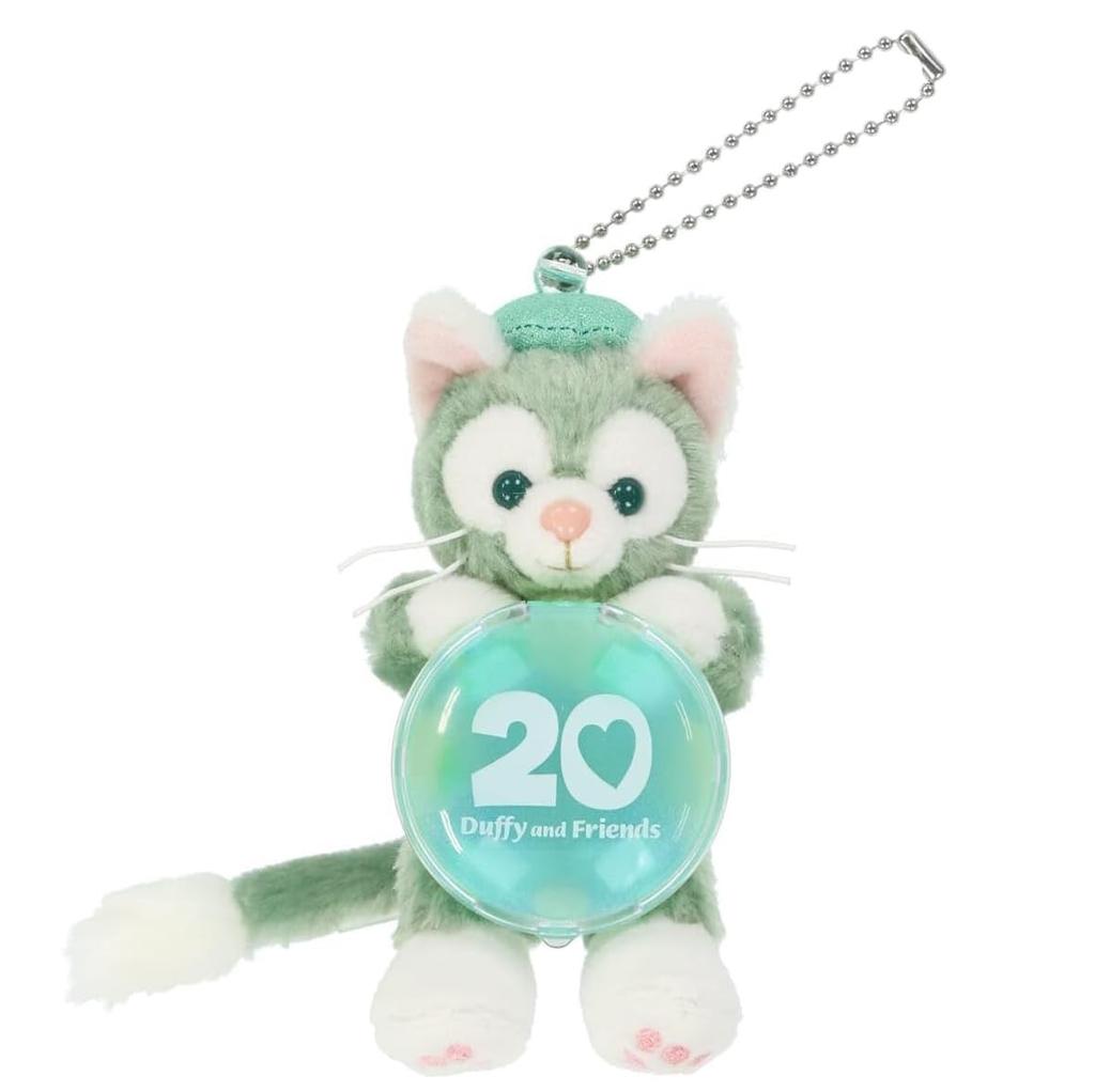 Gelatoni Plush Duffy Friends 20th Anniversary Colorful Happiness Plush Tokyo DisneySea Exclusive Charm, & Strap, Keychain,