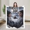 Pursuit of Jade Zhu Yu Flannel Blanket Boy Girl TV Drama Soft Bedding Throws Autumn Chair Bedspread Sofa Bed Cover