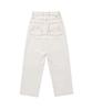 HELLO SUNRISE Washed Two Button Denim Pants_Ivory