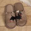 New dachshund home fluffy slippers warm spring and autumn slippers couple summer