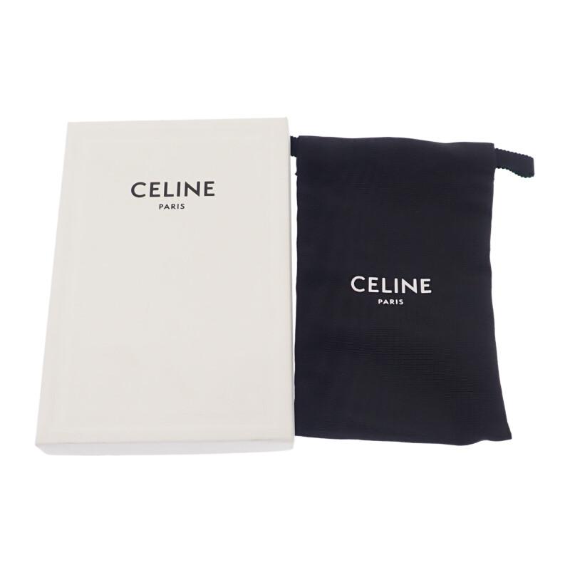 CELINE  10B702CLY.04LU Card Case Brown leather Women