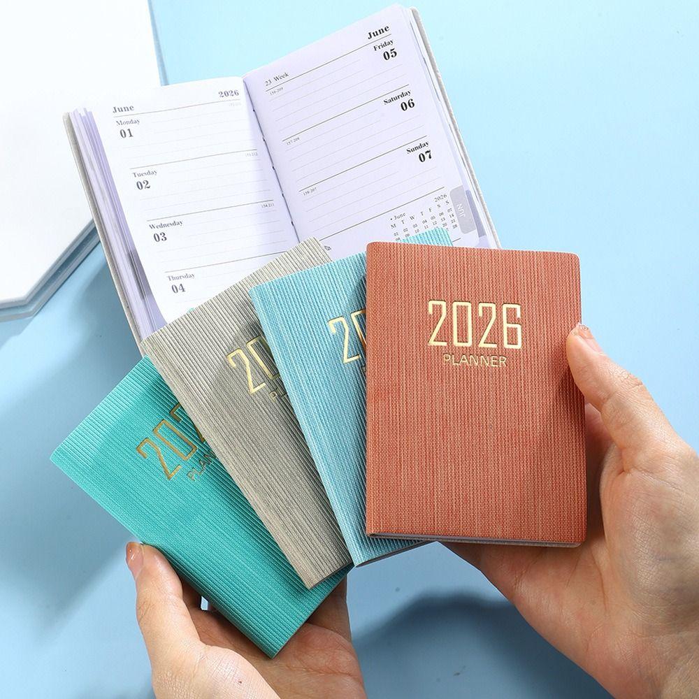 Pocket Appointment Book A7 Notebooks High Quality Diary Weekly Planner  Students