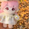10cm Plush Snow Carrot Clothes For Labubu Mini V4.0 Fluffy Series Warm Winter Baby Clothes Set Cute Doll Doll Baby Clothes