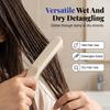 Self-cleaning anti-static massage comb, retractable pull-out comb, cushion massage detangling comb
