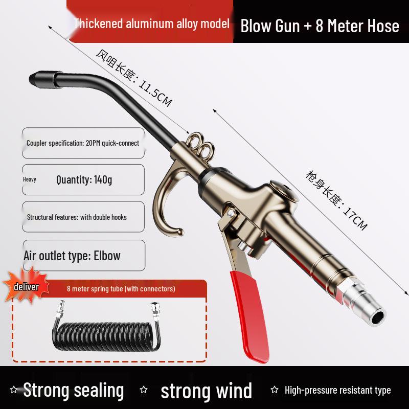 Wanhe High-Pressure Air Blow Gun for Dust Removal and Truck Inflation