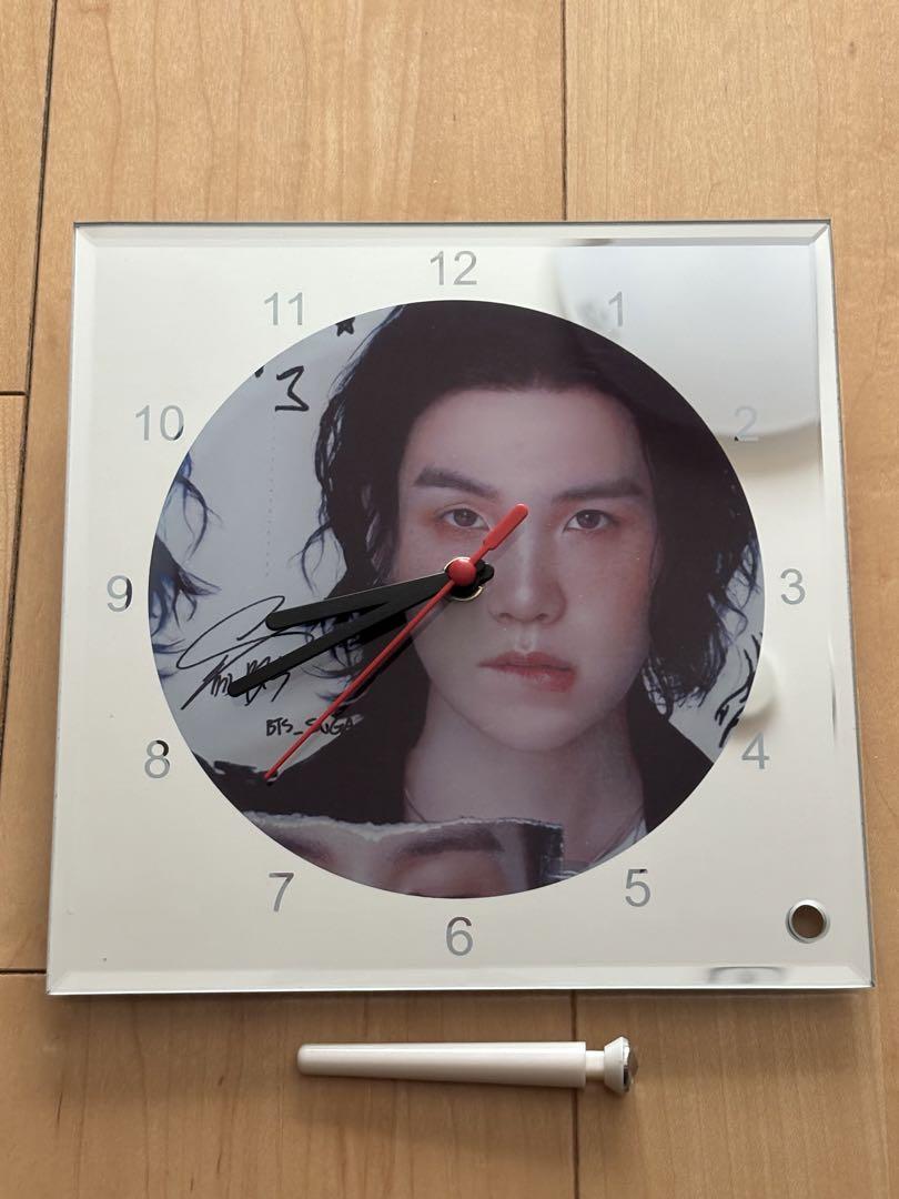 

[USED] BTS SUGA / Yoongi Table Clock