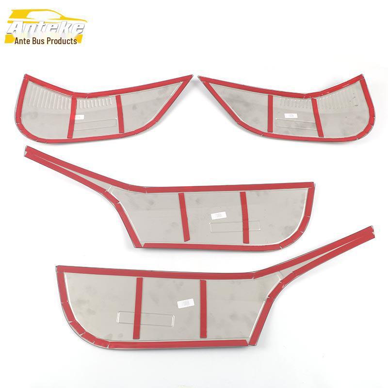 Tesla Model Y 2021 Door and Armrest Anti-Kick Decorative Stickers.