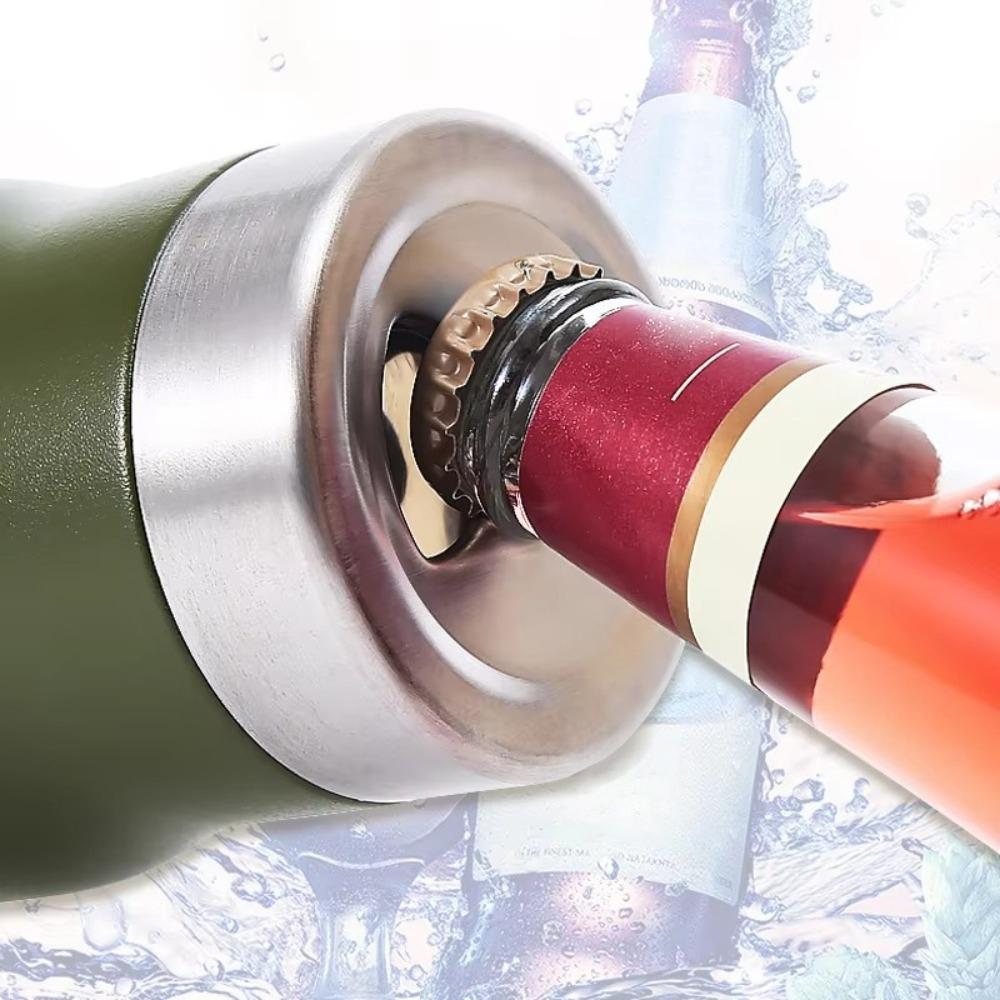 14OZ Thermos Cup Cold Storage Tank Opener Thickened Keep Cooling Bottle