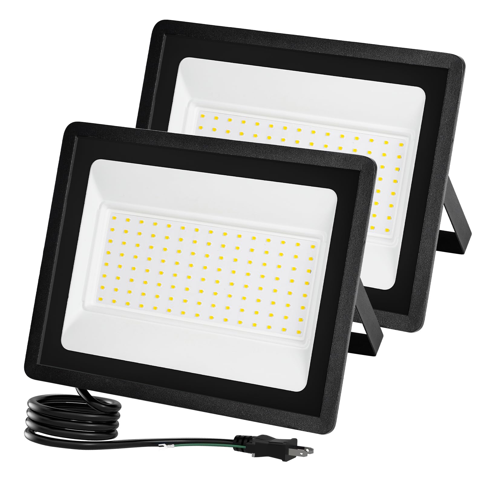 

Kitazawa Shoji LED Floodlight, 100W Work Light, 15,000LM, IP66 Waterproof, 100V Compatible, High Brightness, Energy Saving, 120° Wide Angle, PSE