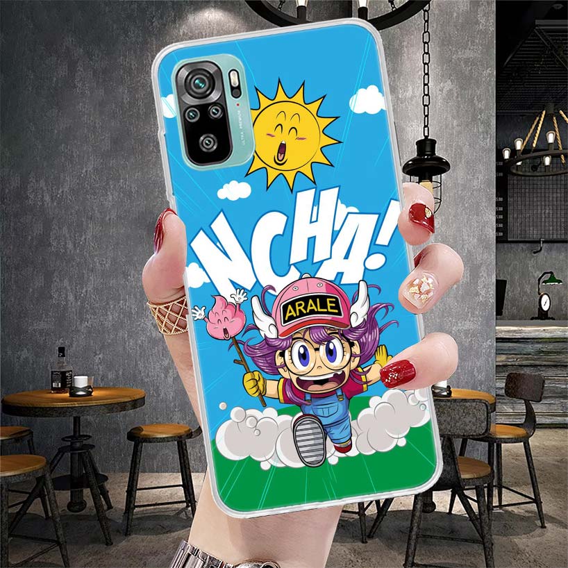 Dr Slump Arale Anime Soft Phone Case For Xiaomi Redmi Note 15 14 14S 13 12 Pro Plus 12S 11 11S 11E 10 10S 11T 5G Fundas Coque Re