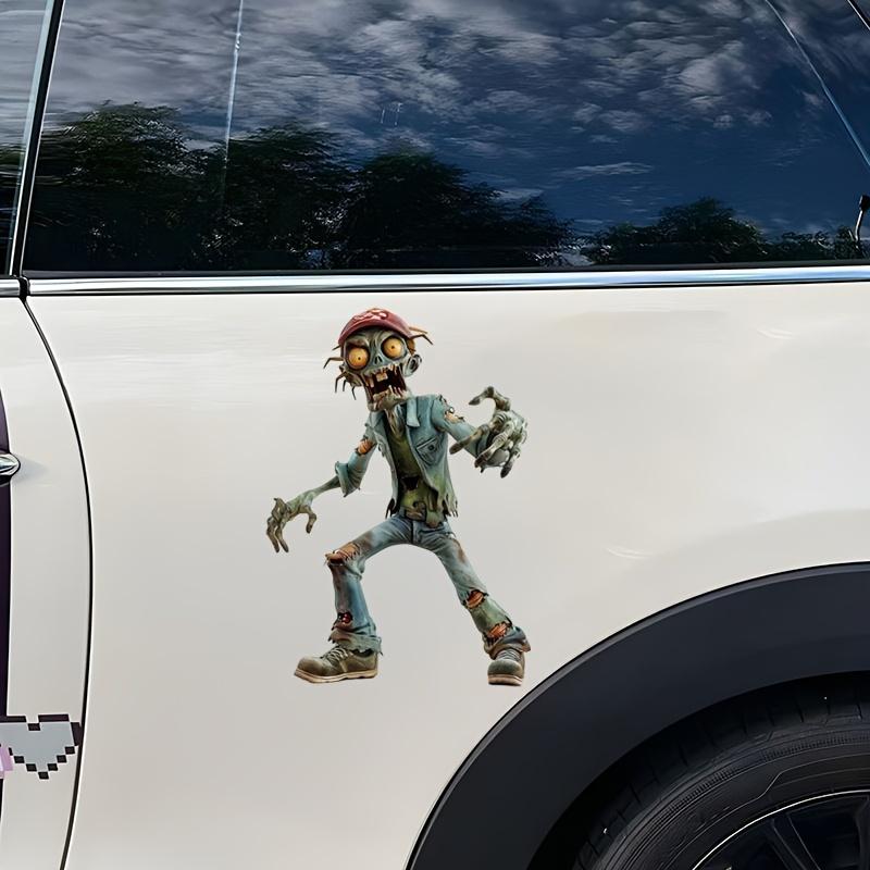 Zombie Stickers Motorcycle Stickers Motorbike Fuel Tank Fairing Car Window Waterproof Skeleton Vinyl Decals Halloween Decoration