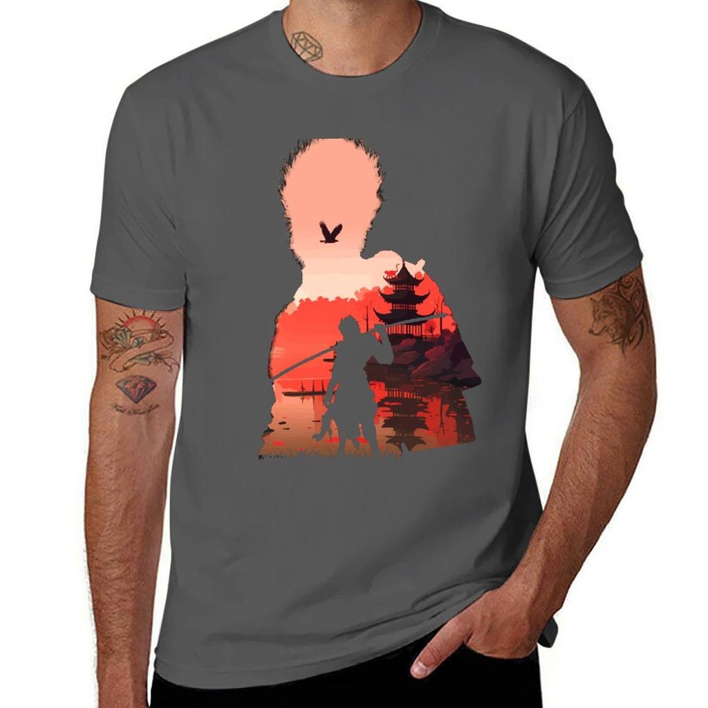 Black Myth Wukong *Negative Illusion* T-Shirt Fitness Training Breathable Tee