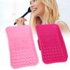 2pcs Silicone Makeup Brushes Cleaning Pads Mats Cosmetic Makeup Brush Cleaners Washing Tool