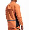 Windproof Men Cycling Jacket Orange Off Road Motorcycle Cycling Jacket  Mountain Bike Riding
