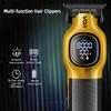VGR V-886T Clipper Charging Base 8000Rpm Trimmer Professional Barber Rechargeable Hair Trimmer Machine for Man with LED Intelligent Digital Display