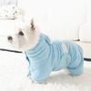 Yousheng Pet Bath Wrap Super Absorbent Dog Towel with Bunny Ears Fast Drying Hooded Pet Robe for Dogs Cats Bath After Shower