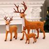 Weihnachts Rentier Dekorationen Tierskulptur Elch Figur Hirsch Statue für Schlafzimmer Esszimmer