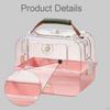 Carrier Parrot Cage Durability Pet Supplies Portable, with Handle for Cockatiel Lovebirds, Parrot,