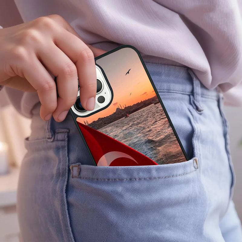 Turkey Turkish Flag Phone Case For iPhone 17 Air 15 16e 14 13 Pro Max Coque 12 11 Pro Max PLUS cover