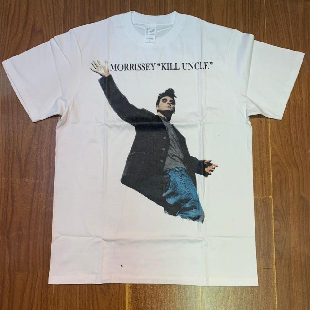 Vintage Morrissey Kill Uncle Graphic Tee Unisex Short Sleeve Shirt S5XL Unisex T-Shirt L