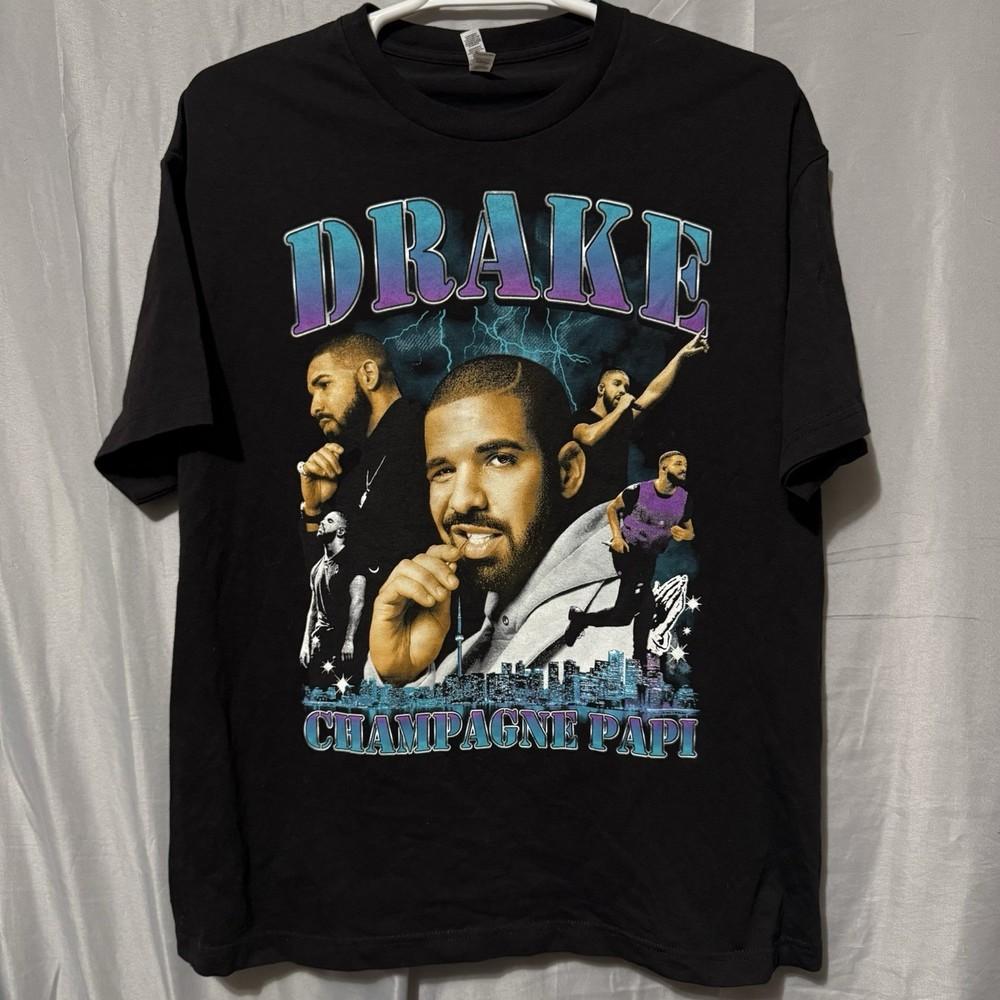 

Drake Champagne Papi Shirt Unisex Concert S5XL TR675 Unisex T-Shirt XXXXL