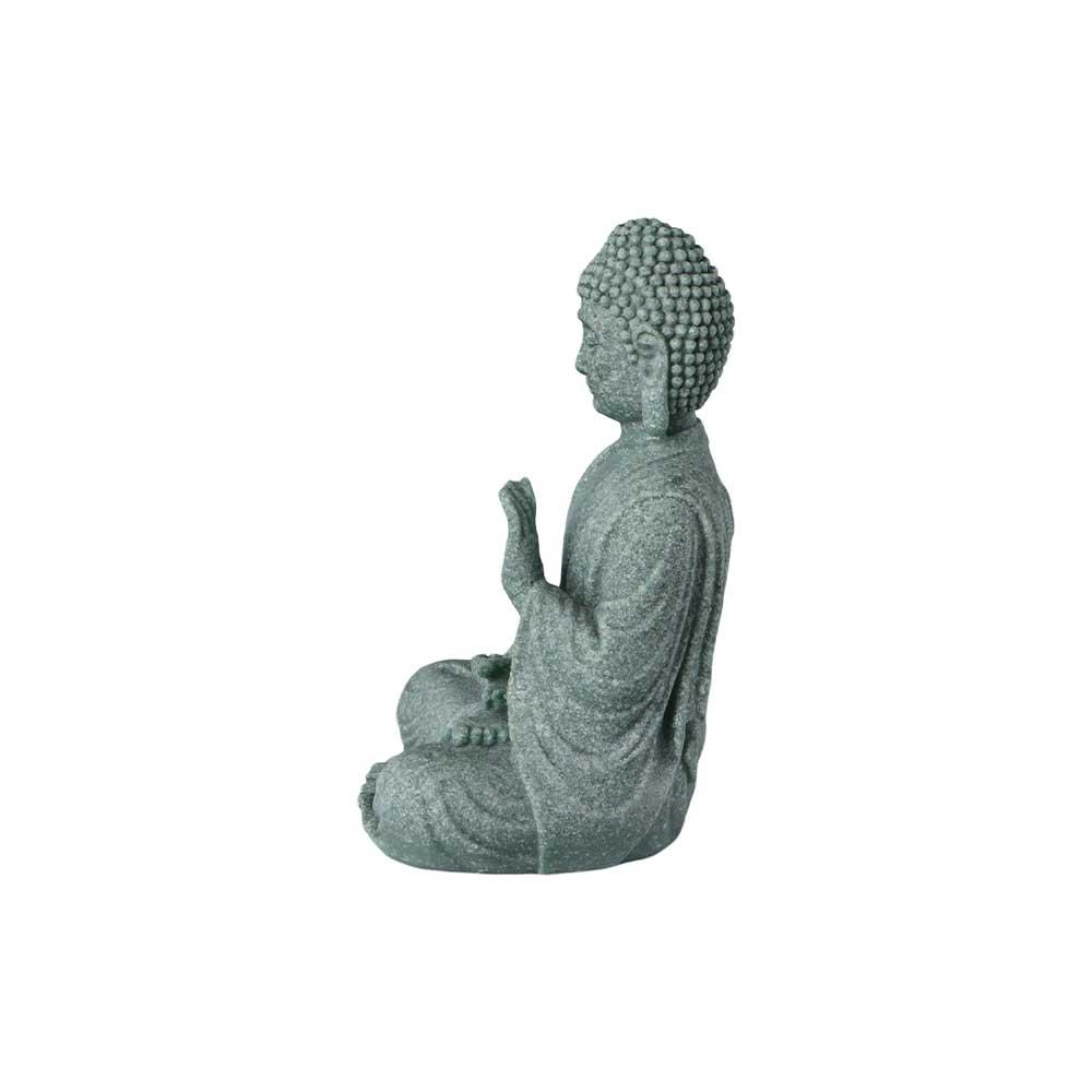 Green Sandstone Sandstone Buddha Oriental Culture Buddhist Ornament Chinese Style   Indoor