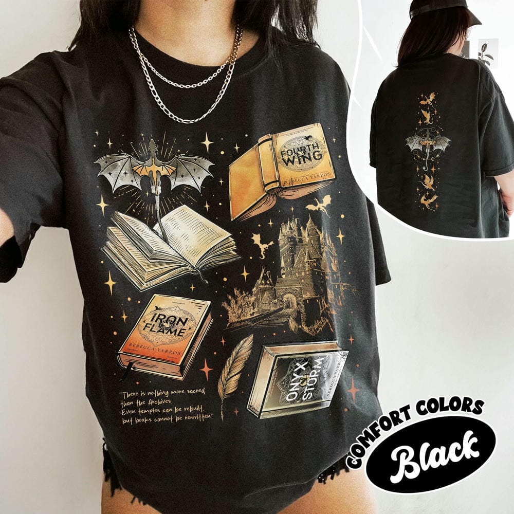 The Bat Boys Velaris Two Sided Sweatshirt Fan Of ACOTAR Series Book Lover Sweater Long Sleeve Fleece Sweatshirt Y2K Streetwear