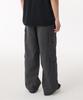 MUSINSA STANDARD Cotton Wide Multi-Pocket Cargo Pants [Dark Gray]