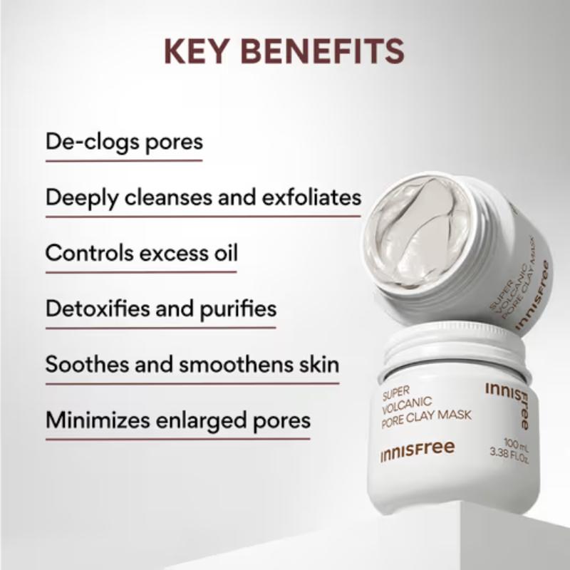 Innisfree Super Volcanic Pore Clay Mask 100ml