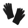 Men Winter Fingerless Touchscreen Gloves Double Twist Fleece Lined Thick Knitted Warm Outdoor Sports Riding