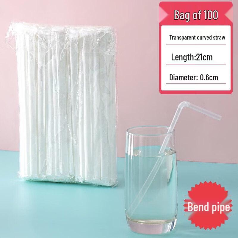 Disposable Plastic Straws