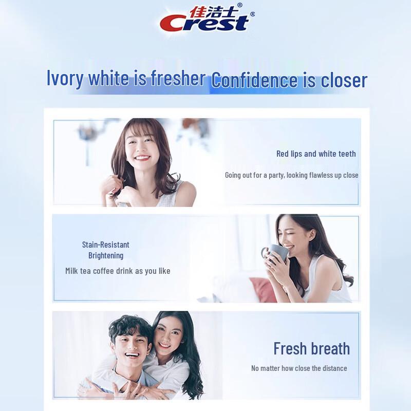 Crest Fragrance Lock Whitening Toothpaste