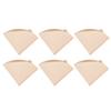 100PCS Coffee Filter Paper Disposable Natural Wood Pulp Cone Shape Coffee Strainer