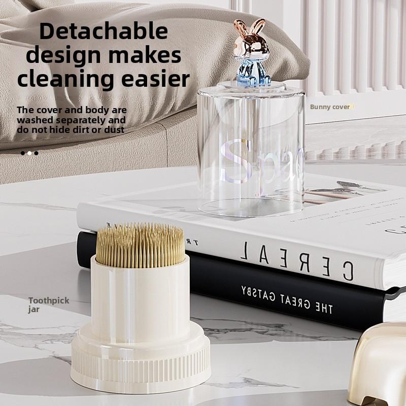 Creative Signature Box Household High-value Cute Rabbit Tooth Signature Furniture Dining Table Exquisite and Cute Chinese Antique Light Luxury