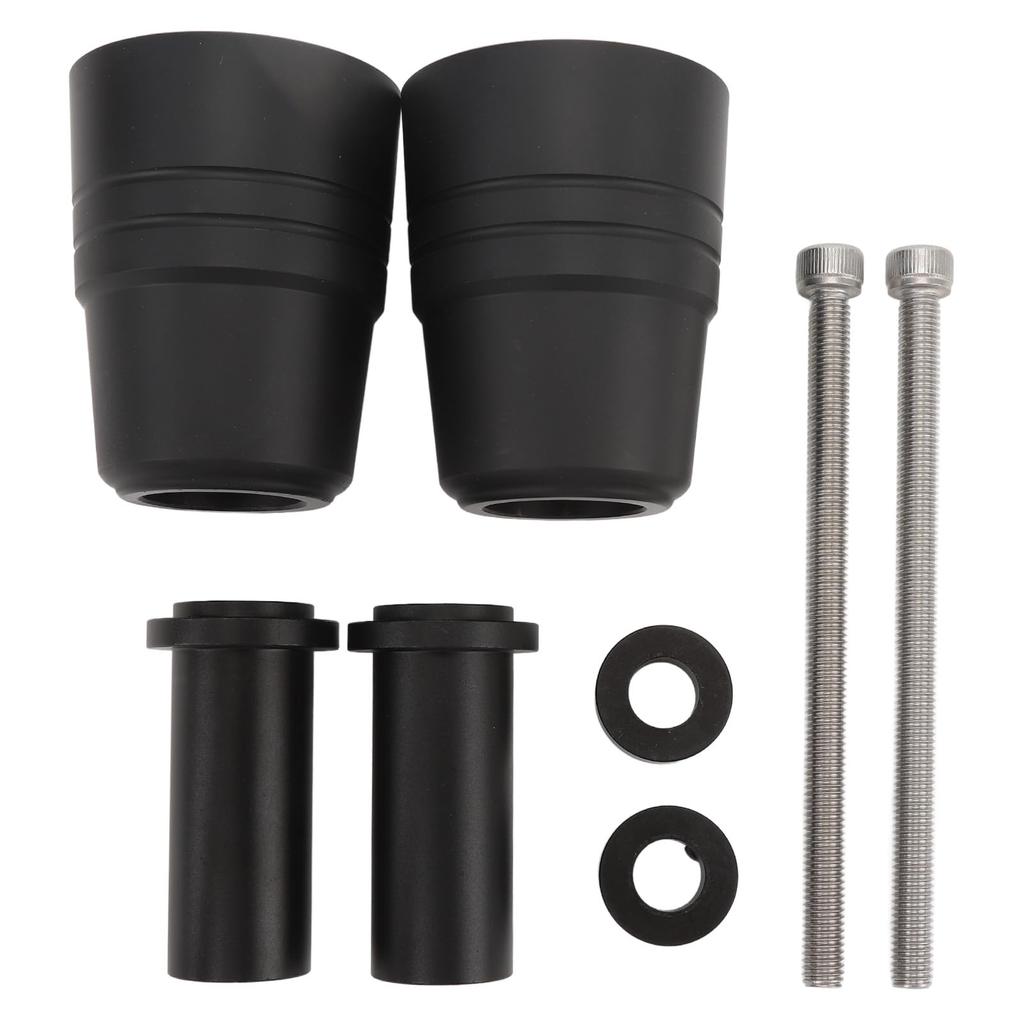 2PCS Motorcycle Frame Slider, Aluminum Alloy Anti Crash Protector, Replacement for Aprilia SR GT200