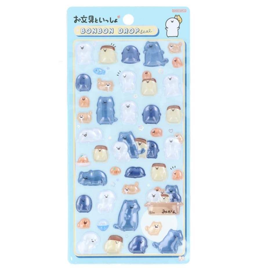 Sun-Star Stationery Stationery Friends Bon-Bon Drop Sticker, Everyone