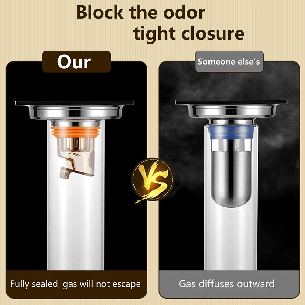 Floor Drain Core 90 ° Opening Faster Drainage Removable