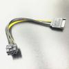 Male to Female Video Card Power Cable SATA Adapter Cable SATA Power Cable Graphics Card Power Cord