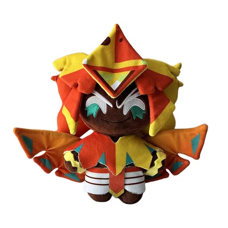 New In Stock Cookie Run: Kingdom Shadow Milk Cookie Anime Figure Plush Toys 25cm Shadow Milk Cookie Doll Custom Toys Kids Gift