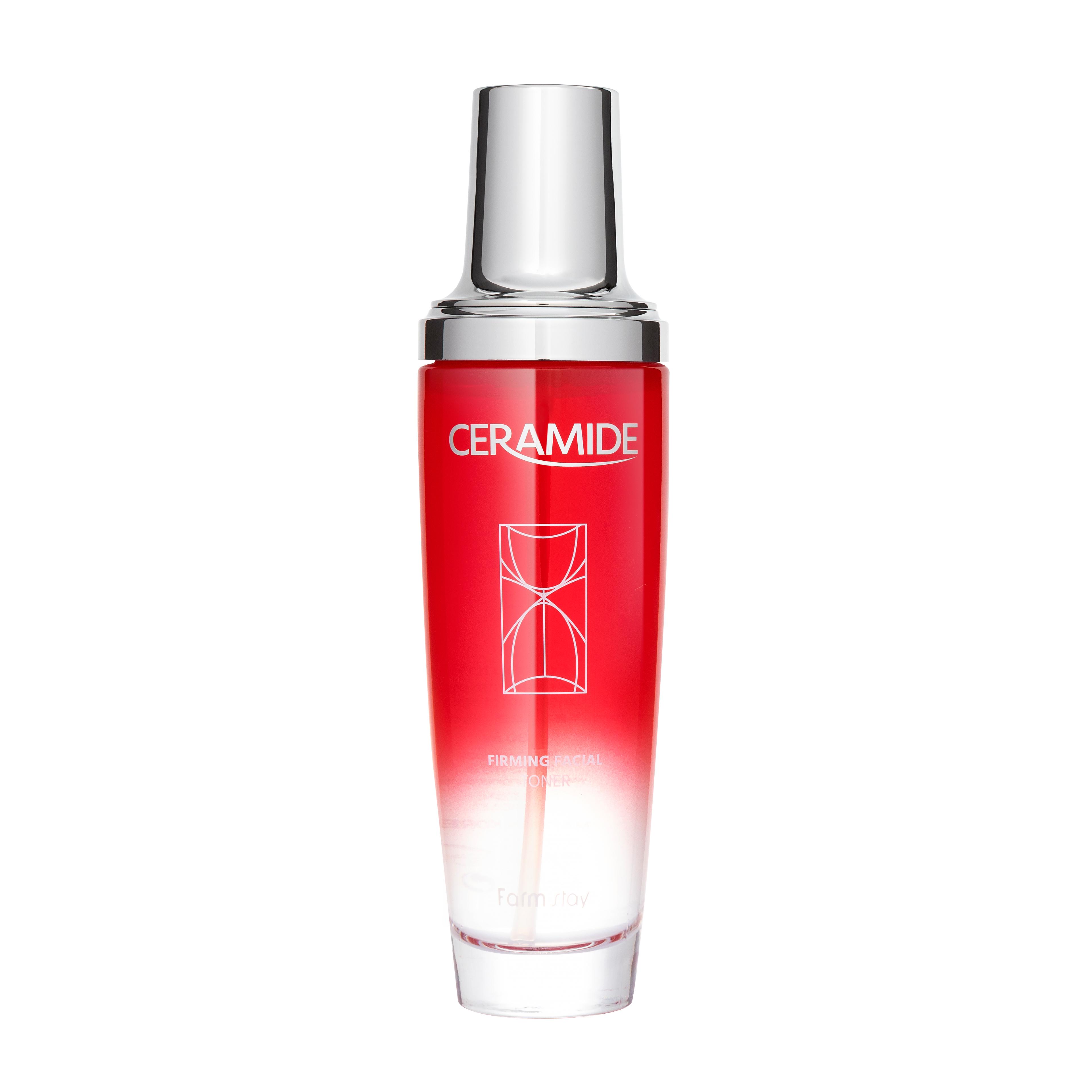 

FARM STAY Ceramide Firming Facial Toner 130ml укрепляющий тоник для лица 1pcs